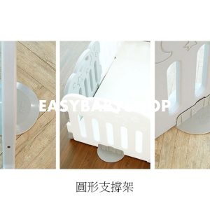 CARAZ Fence + Playmat (7+1) 8塊圍欄連4接地墊組合 (長型) (70x200cm地墊)