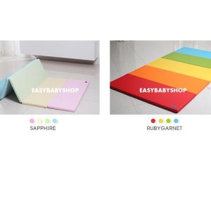 EDUPLAY Fence + Playmat 灰白色圍欄連4接地墊組合 (120x160cm地墊)