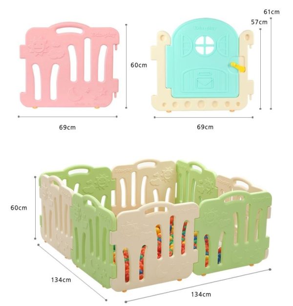 EDUPLAY Fence 2塊大圍欄