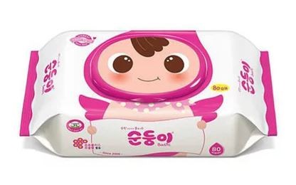 韓國順順兒濕紙巾 - 多用途系列 (粉紅色)