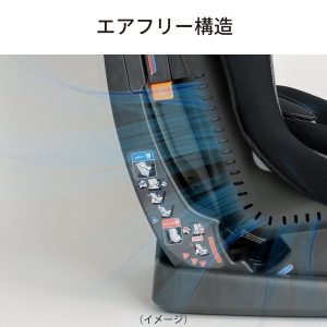 日本LEAMAN Neddy Up Black Car Seat 嬰兒汽車座椅