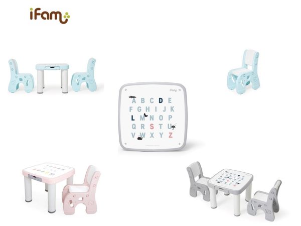 iFam Bookshelf Little Table Set 趣緻學習枱套裝