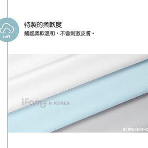 iFam RUUN Shell 3-fold Playmat Mint/Grey 灰藍遊戲地墊 (189x125x4cm)