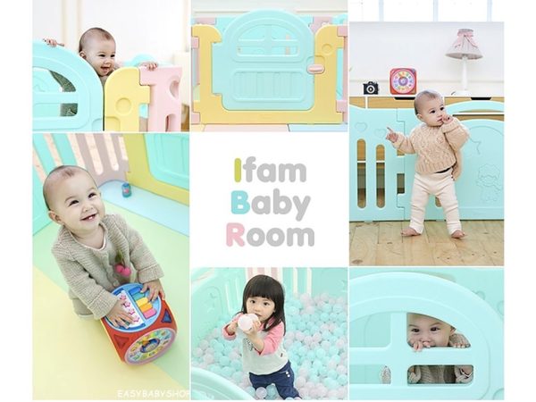 iFam Marshmallow Baby Room 棉花糖圍欄