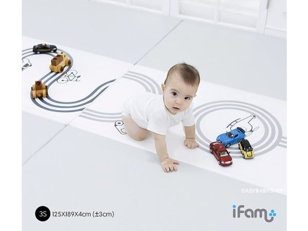 iFam RUUN Mono 3-fold Playmat 交通遊戲地墊