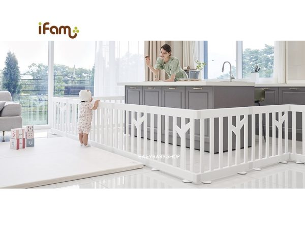 iFam RUUN Birch Playmat 啡白遊戲地墊 212x140x4cm