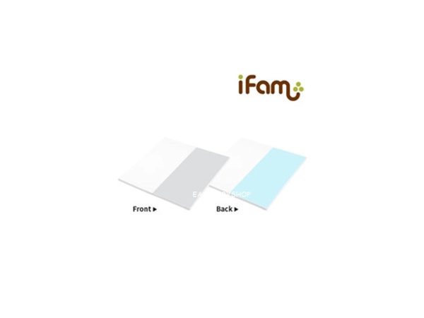 iFam RUUN Shell Playmat 灰藍遊戲地墊 125x125x4cm