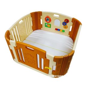 EDUPLAY Happy Baby Room + Playmat 圍欄連4接地墊組合 (108x108cm地墊)