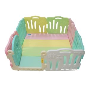 EDUPLAY Good Baby Room + Playmat 圍欄連4接地墊組合 (126x126cm地墊)