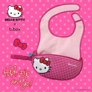 b.box Hello Kitty 便攜口水肩連匙 Pop Star【香港原裝行貨】