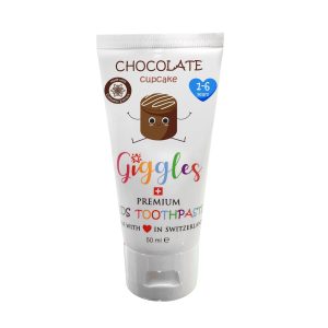 Giggles 瑞士兒童牙膏 朱古力味 1-6歲 (50毫升)