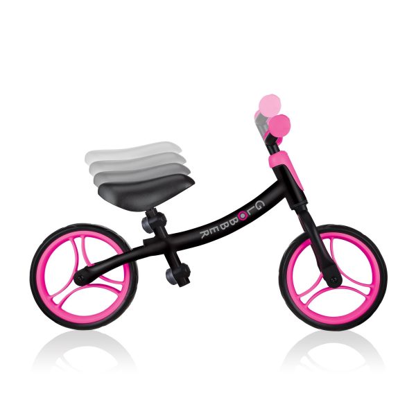Globber GO BIKE 平衡車 黑/霓虹粉