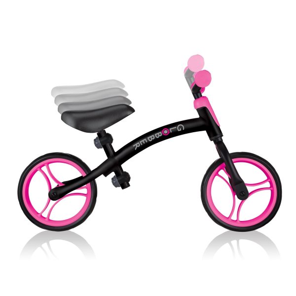 Globber GO BIKE 平衡車 黑/霓虹粉