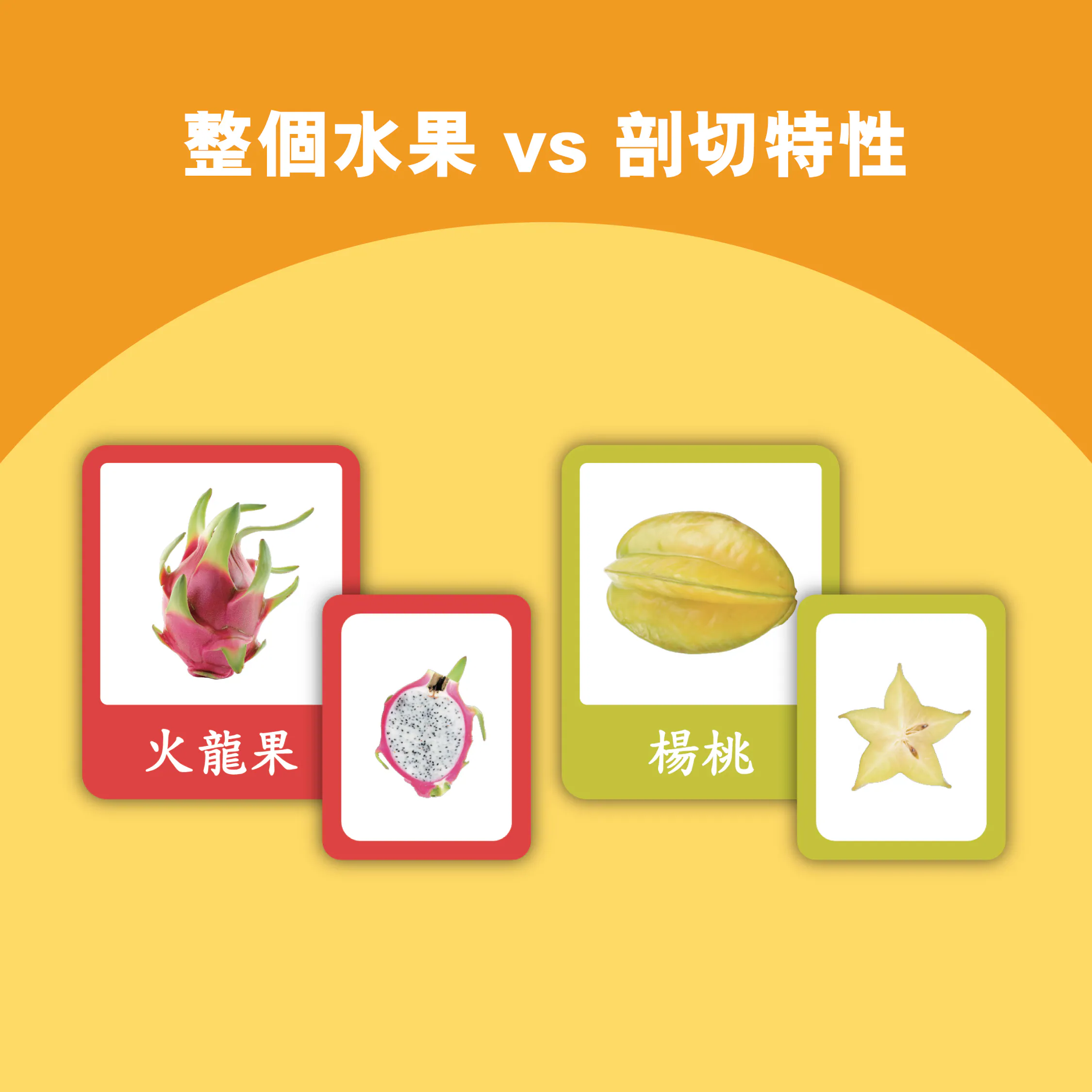 Matching Flashcard-Fruit 3